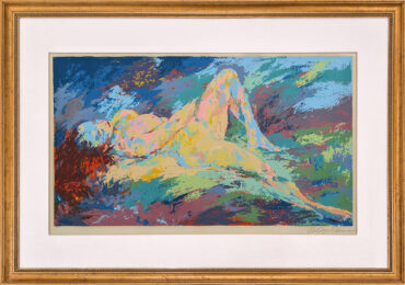 Homage to Boucher (framed, large hand signed serigraph) by LeRoy Neiman at GallArt.com
