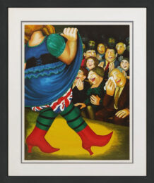 Panto Dame (framed, hand signed serigraph) by Beryl Cook at GallArt.com