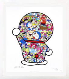 Doraemon’s Daily Life (framed, dual hand signed lithograph) by Takashi Murakami at GallArt.com