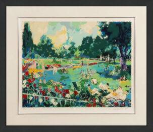 Regents Park (framed large hand signed serigraph) by LeRoy Neiman at GallArt.com
