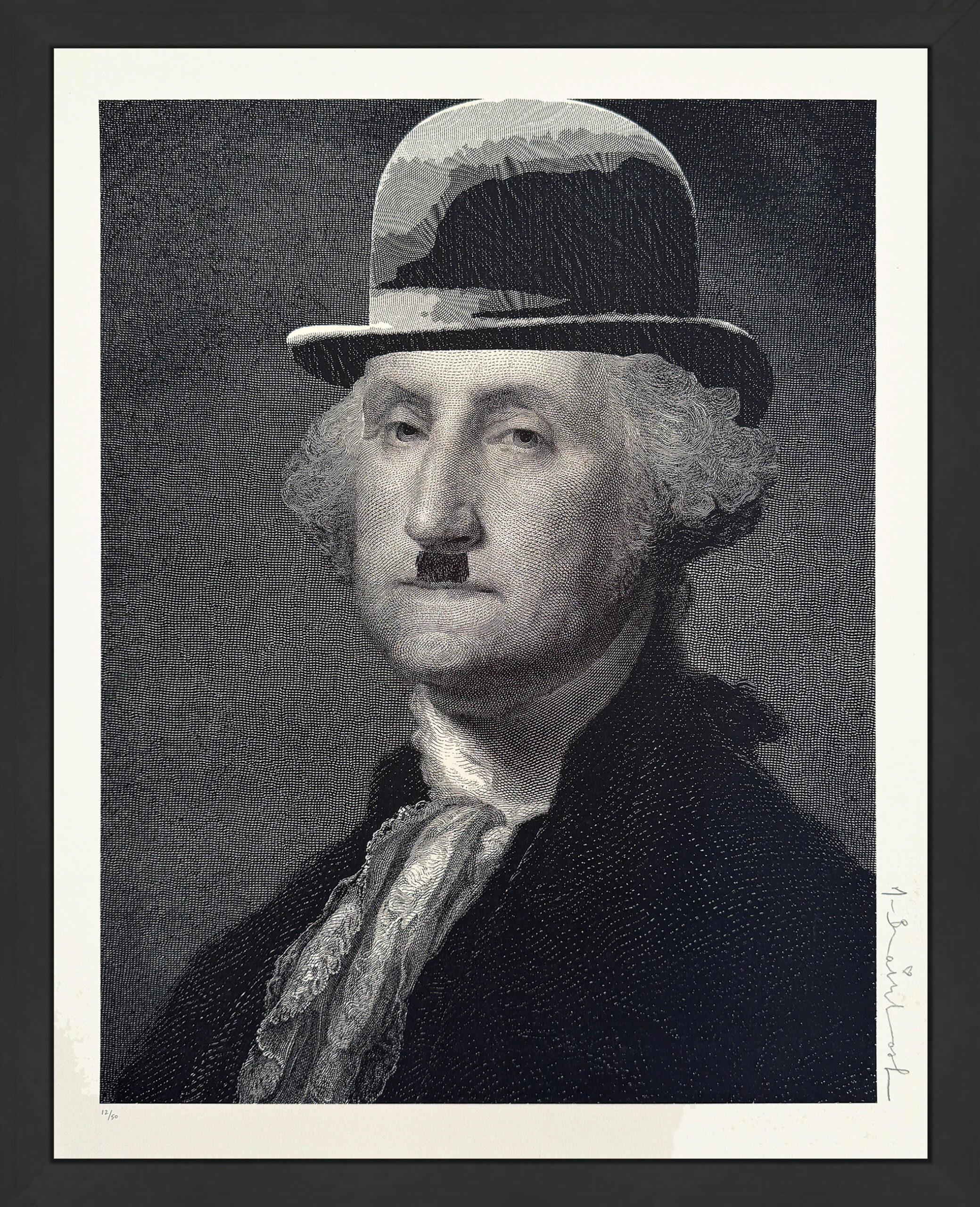 President’s Day – Chaplin, Screen Print, Street Art, Signed Edition of 50 by Mr. Brainwash