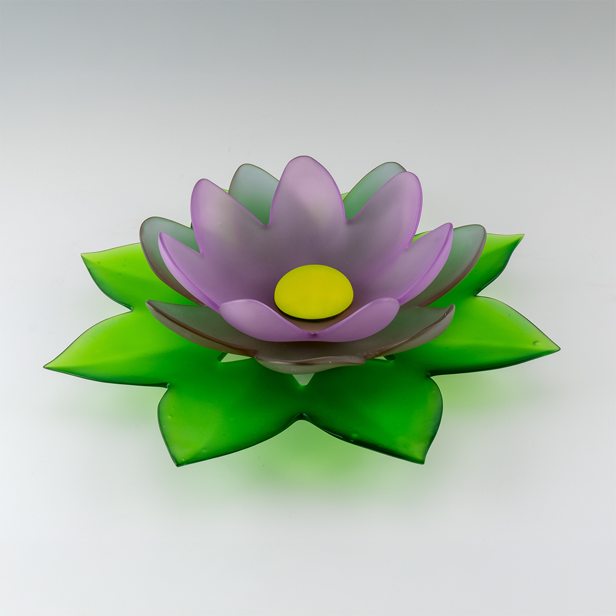 Judy’s Glass Lily (B) by Judy Chicago