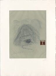Sans titre – Sheet 3 from Aparicions by Antoni Tapies at Galerie Raphael