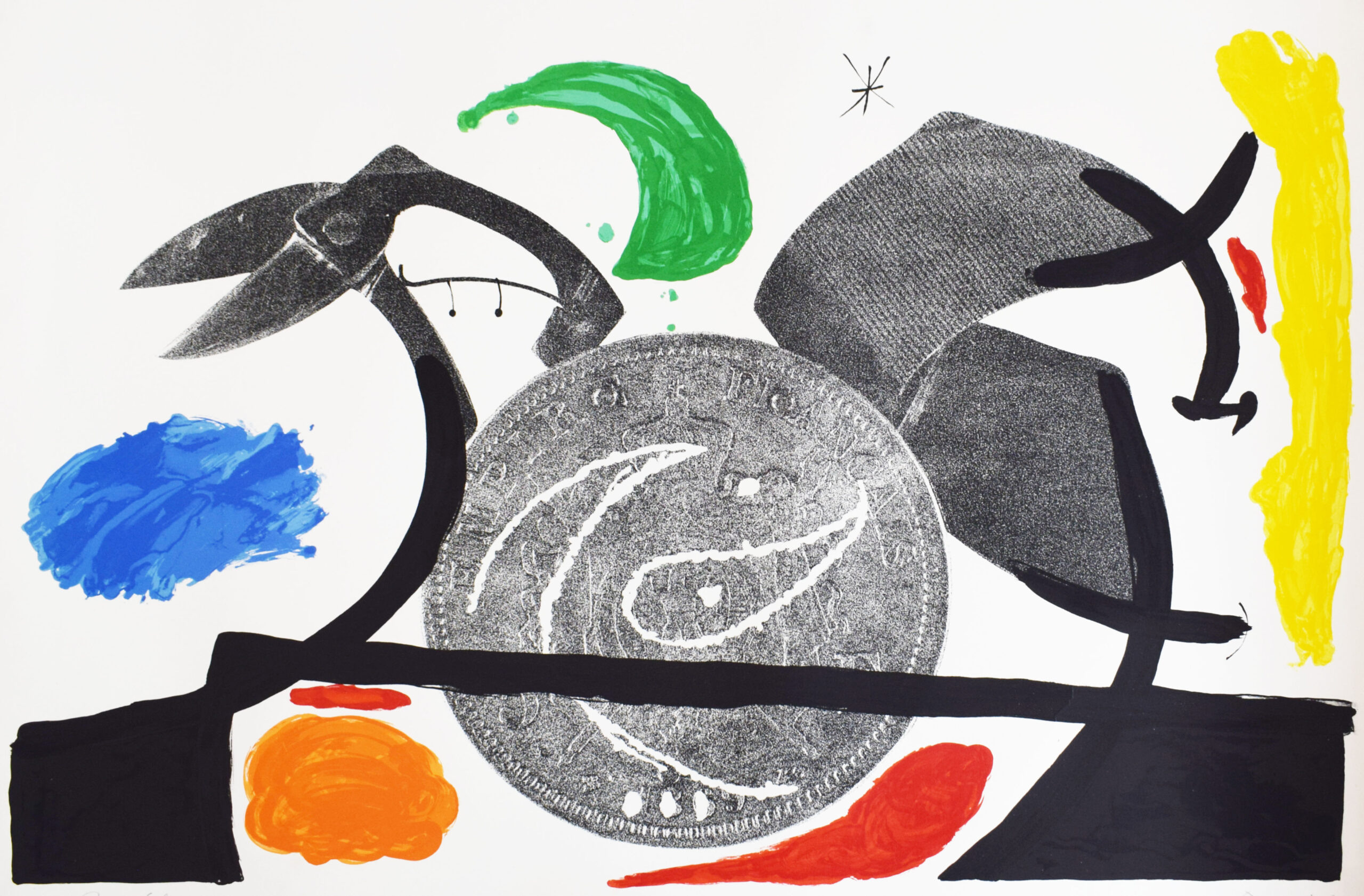 The Fang of Finances I by Joan Miro