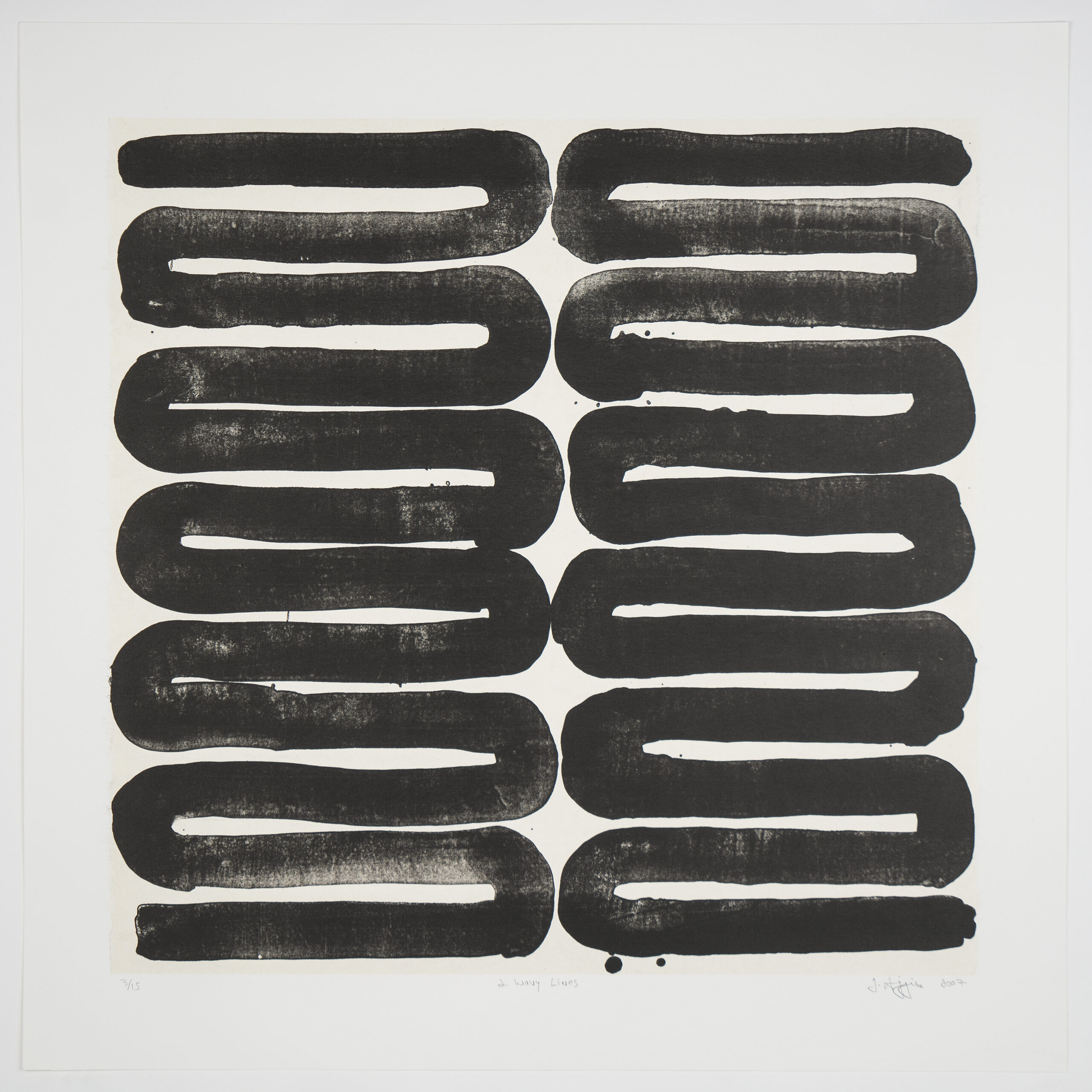2 Wavy Lines by Jonathan Higgins