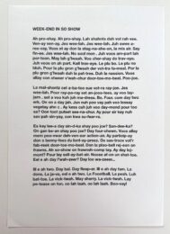 Weekend by Liam Gillick at Dovehouse Contemporary