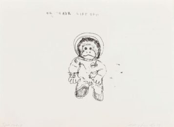 Space Monkey by Tracey Emin at Clifton Gallery
