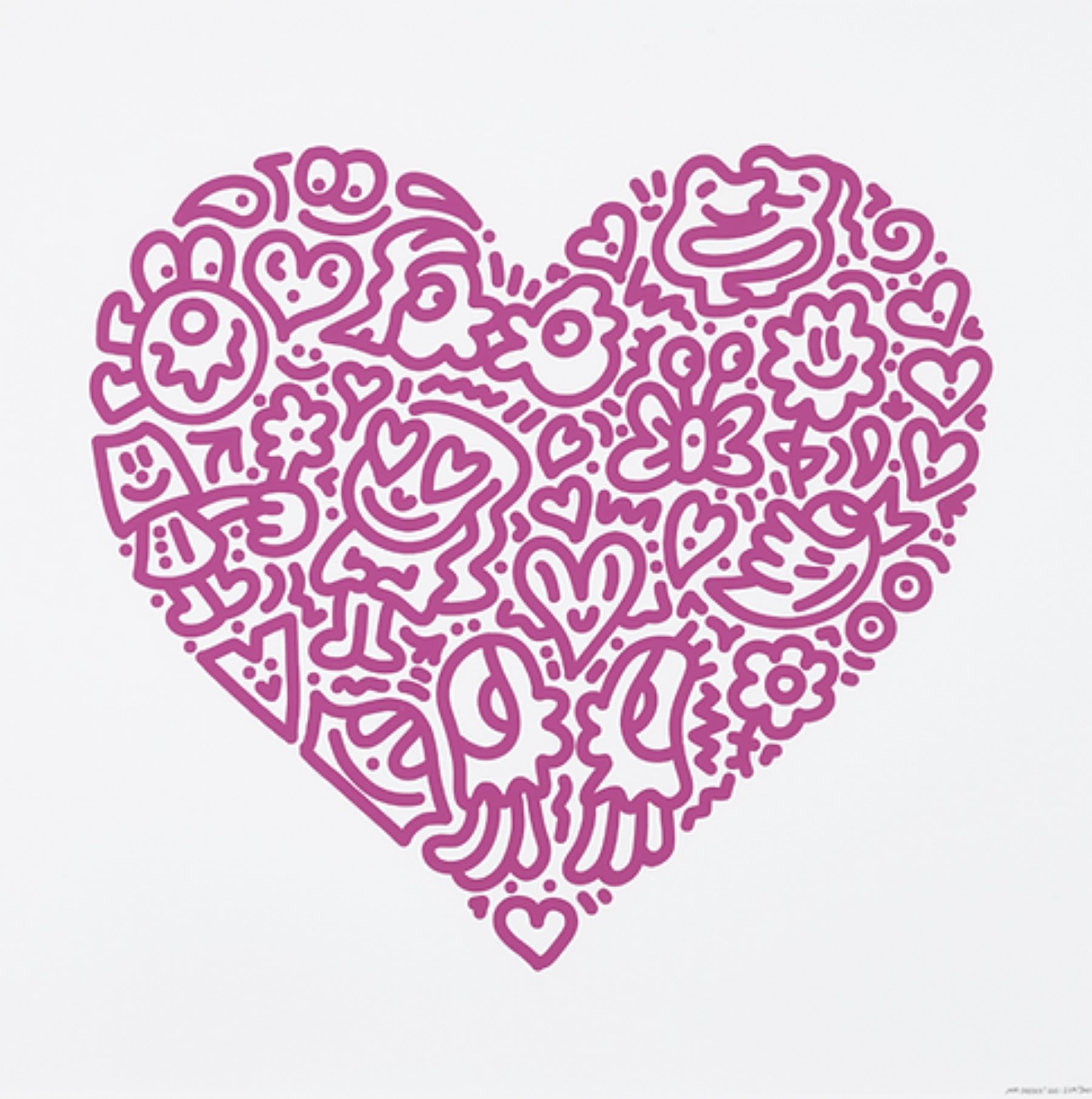 Pop Heart – Jellyfish Passion (Pink) by Mr Doodle