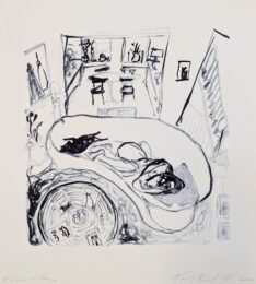 A Sleep at Home by Tracey Emin at Clifton Gallery