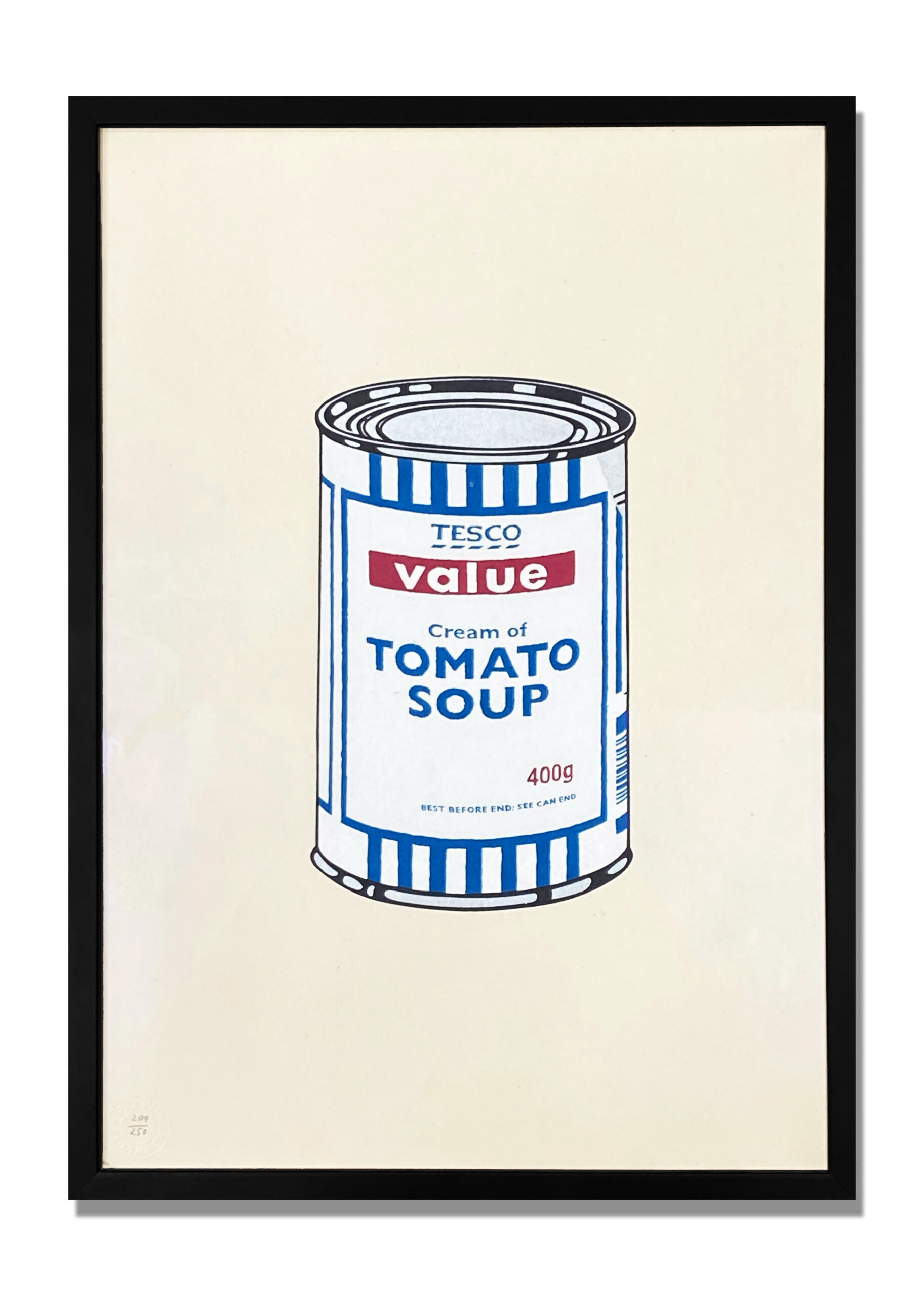 Soup Can (Original Colourway) by Banksy