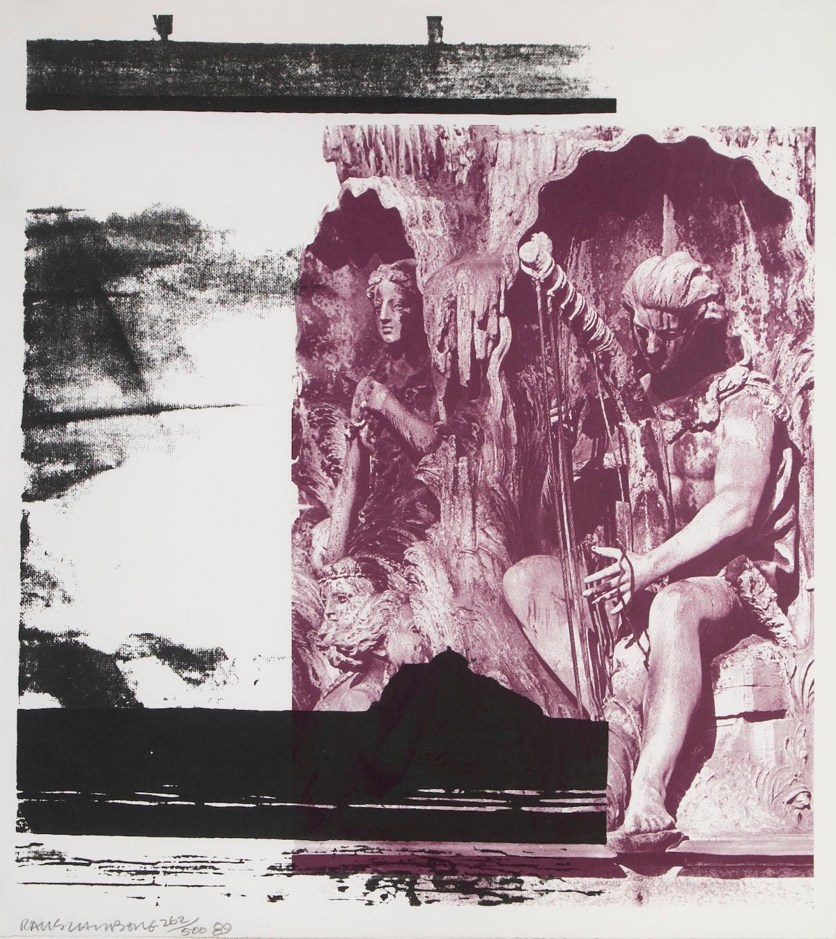 Broken Harp by Robert Rauschenberg