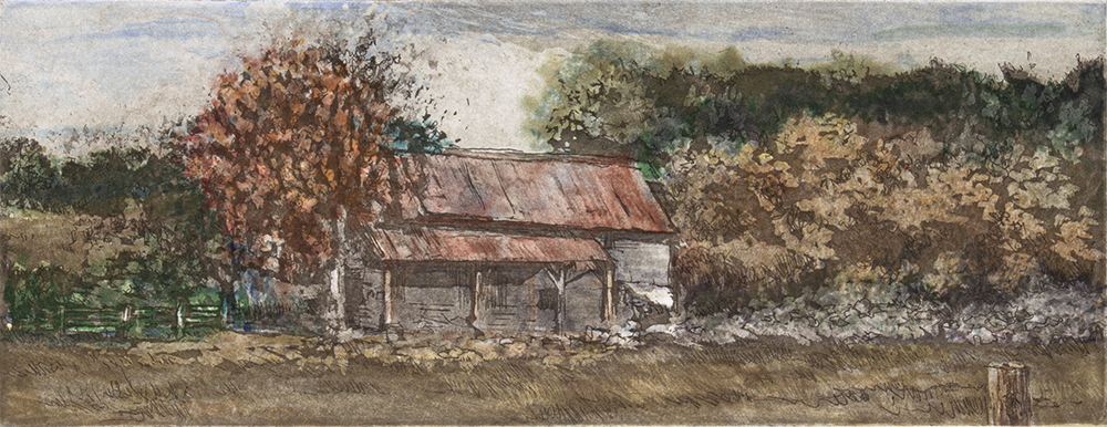 Country Roadside 3 by Judy Wolgast
