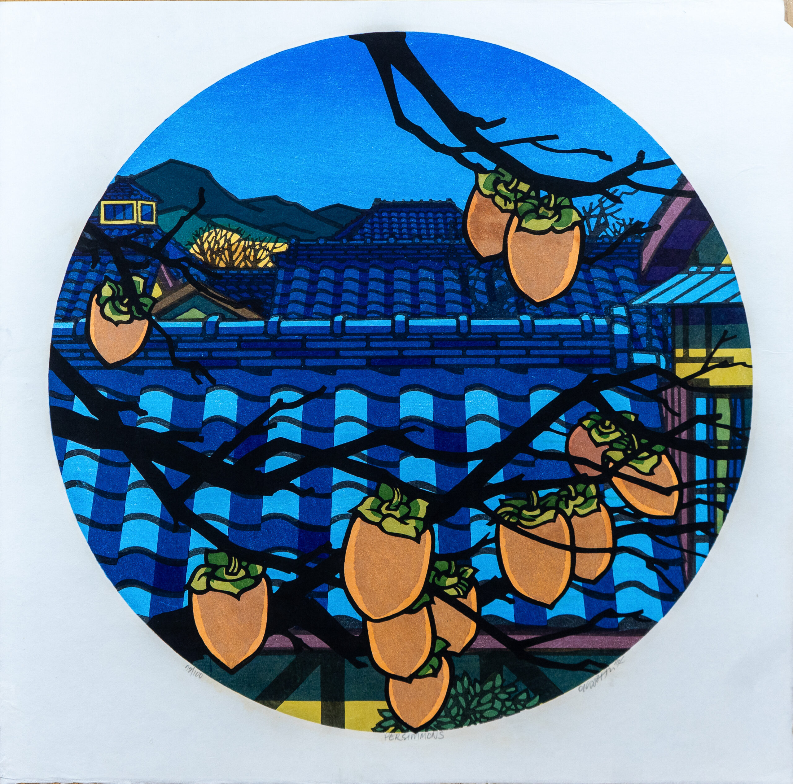 Persimmons by Clifton Karhu