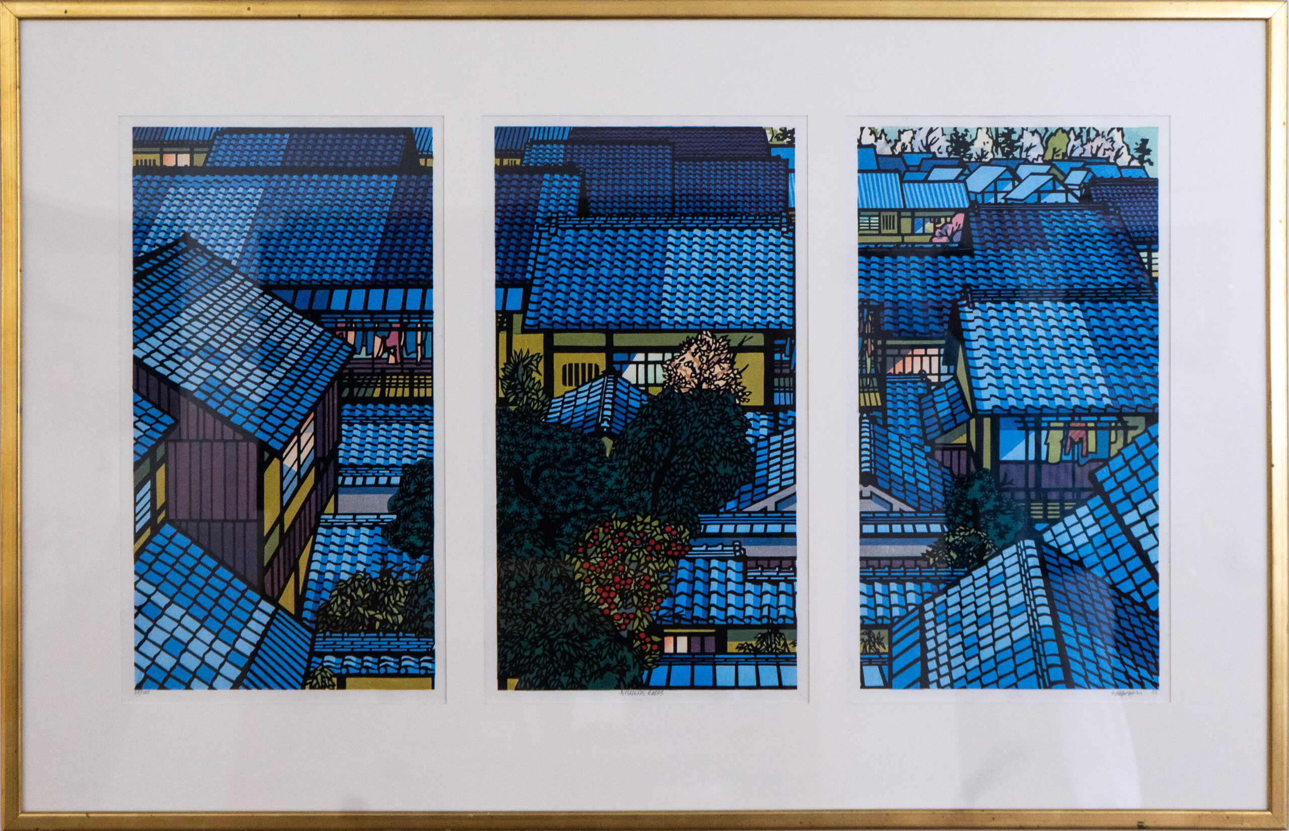 Nishijin Roofs by Clifton Karhu