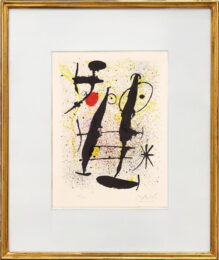 Dans la rivière basse (In the Low River) by Joan Miro at Epicentrum Art Gallery