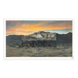 Death Valley Billboard by JR at MLTPL
