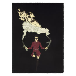Farewell loved ones (black) by Marcel Dzama at MLTPL