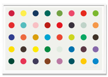 Methyl Phenysulfoxide by Damien Hirst at Taglialatella Galleries