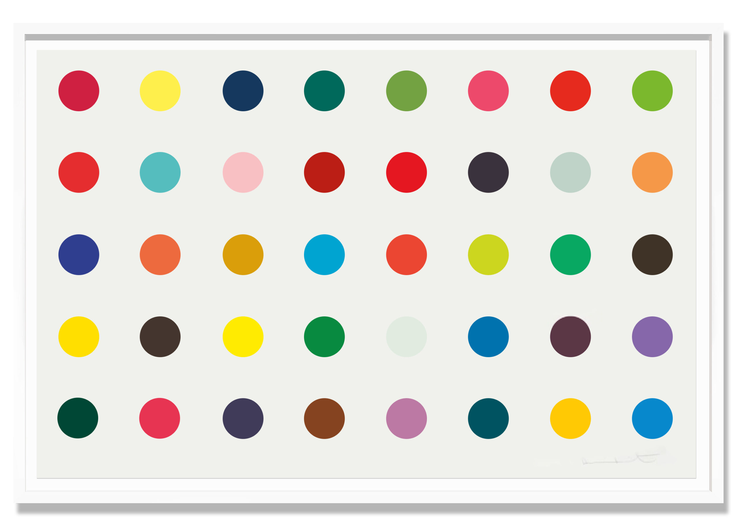 Methyl Phenysulfoxide by Damien Hirst