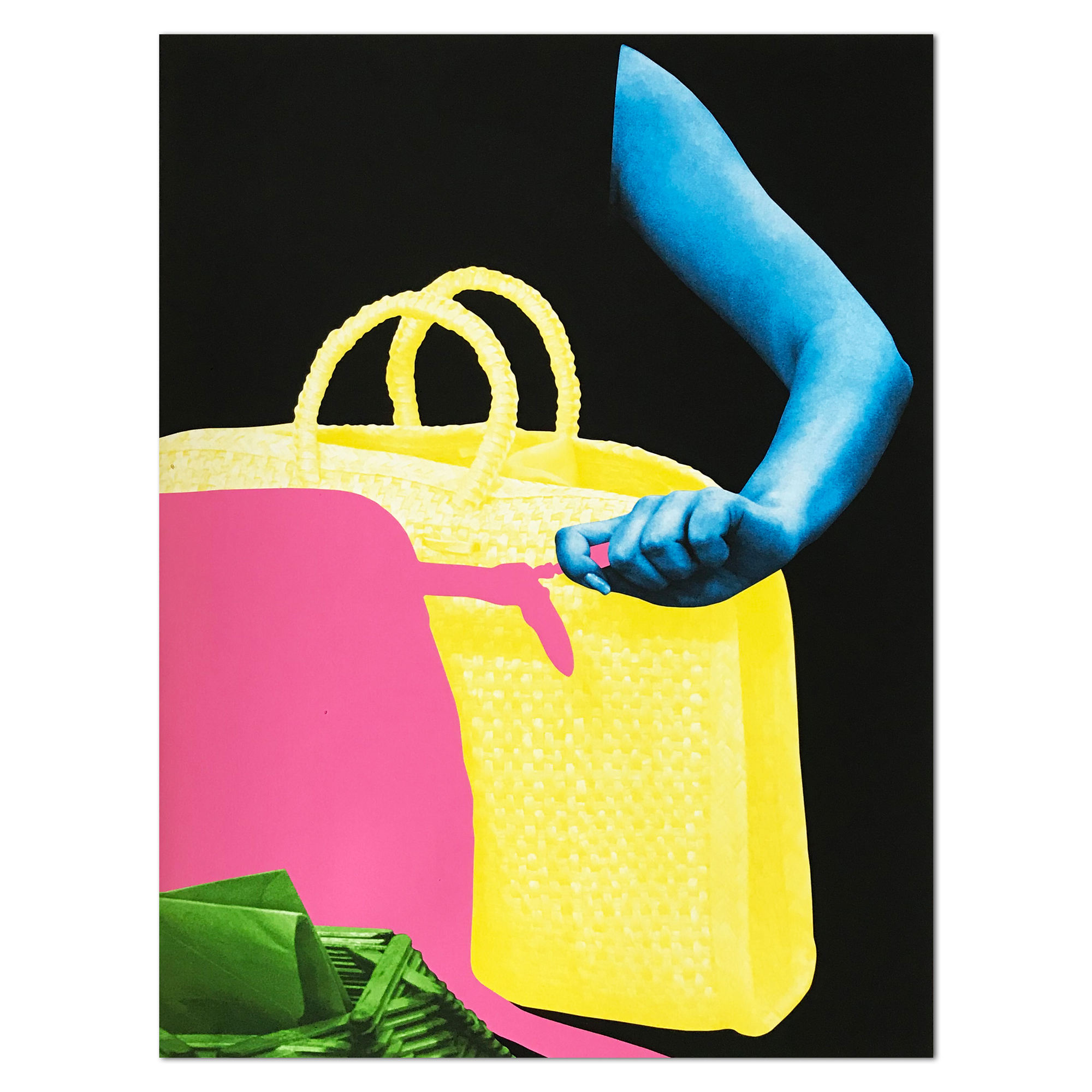 Hands and/or Feet: Two Bags and Envelope Holder (with Envelopes) by John Baldessari