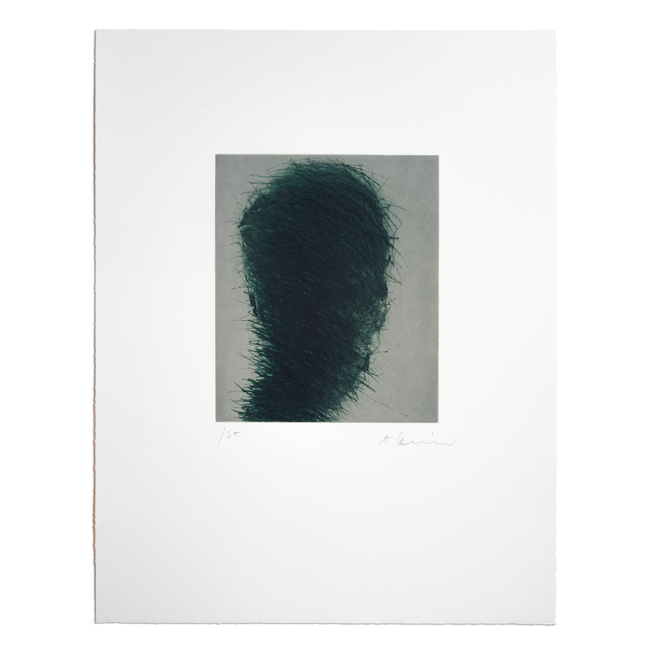 Hinterkopf by Arnulf Rainer