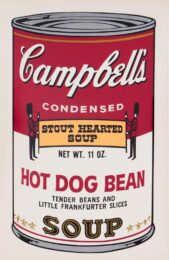 Hot Dog Bean, II.59 from the Campbell’s Soup II Portfolio by Andy Warhol at Hamilton-Selway Fine Art