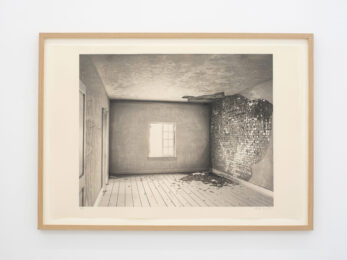 Incendiary Test Area (Interior View of Second Floor Rom) by Gardar Eide Einarsson at Trykkeriet