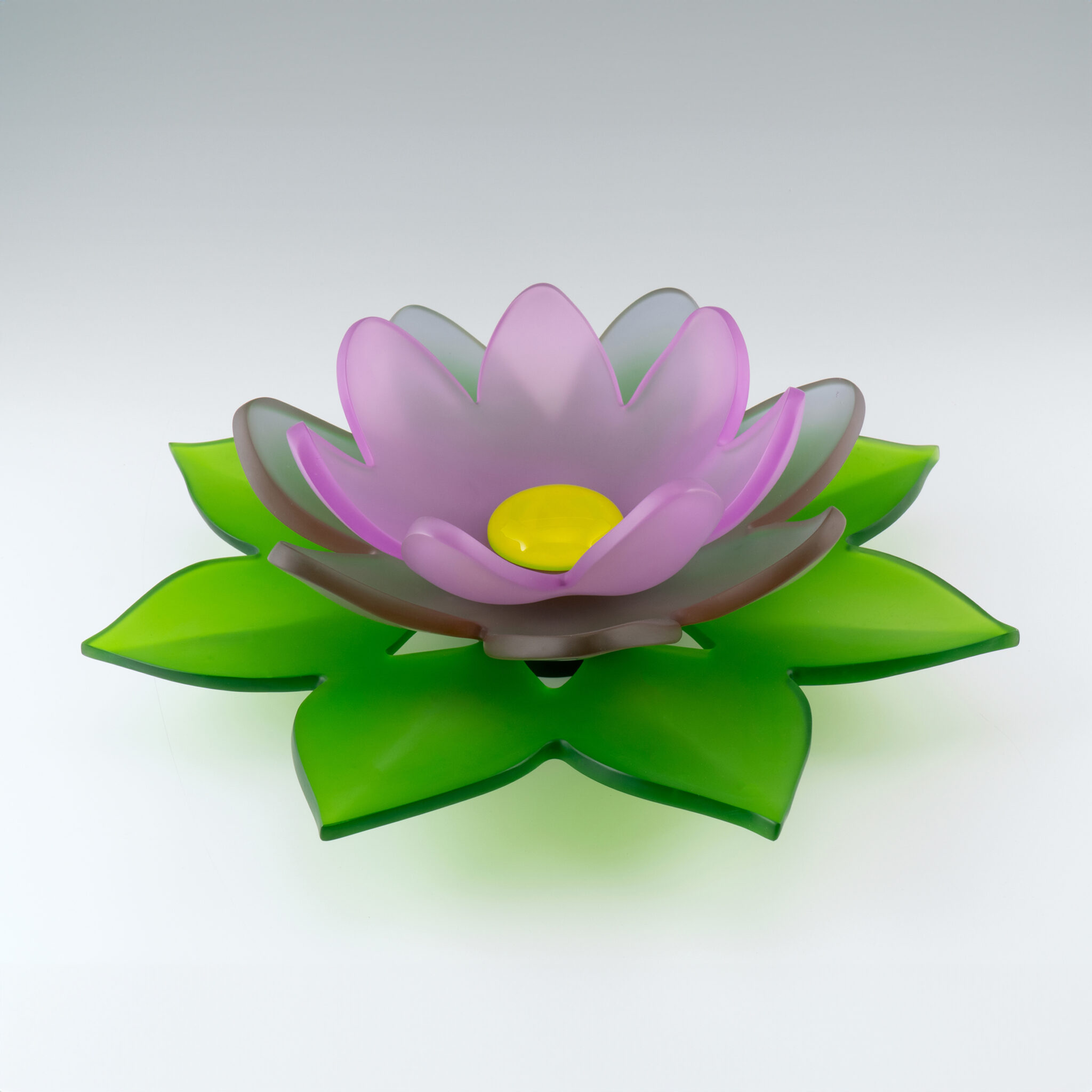 Judy’s Glass Lily by Judy Chicago
