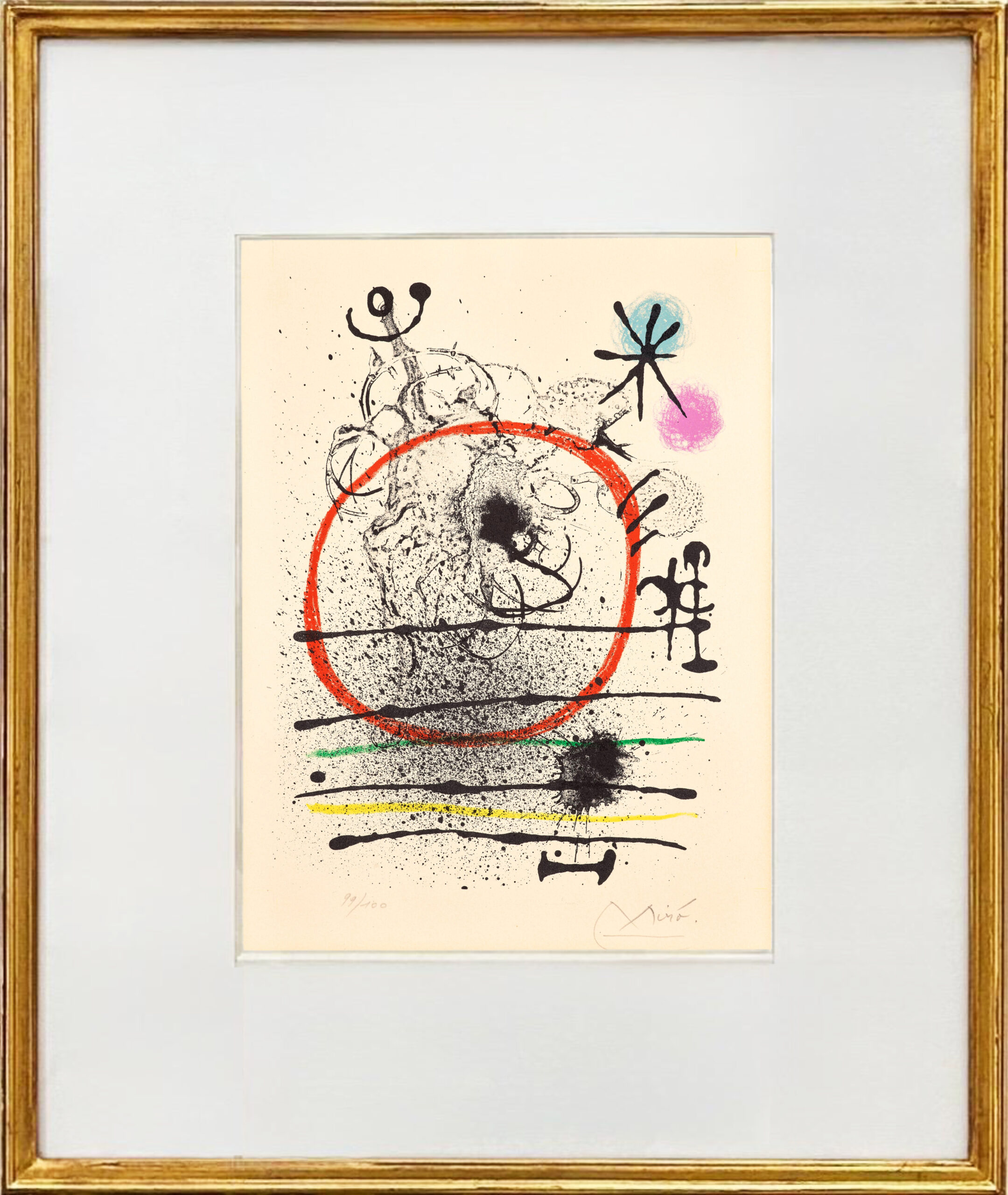 Herbes d’été (Summer Grasses) by Joan Miro