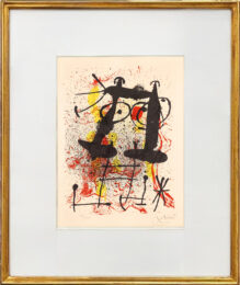 Silence by Joan Miro at Epicentrum Art Gallery