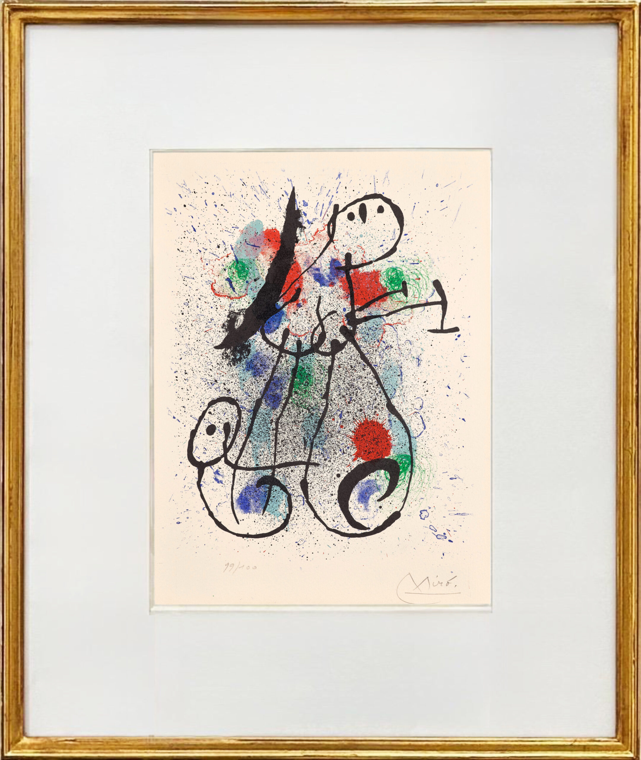 Toute nuit désormais (Every Night from Now On) by Joan Miro