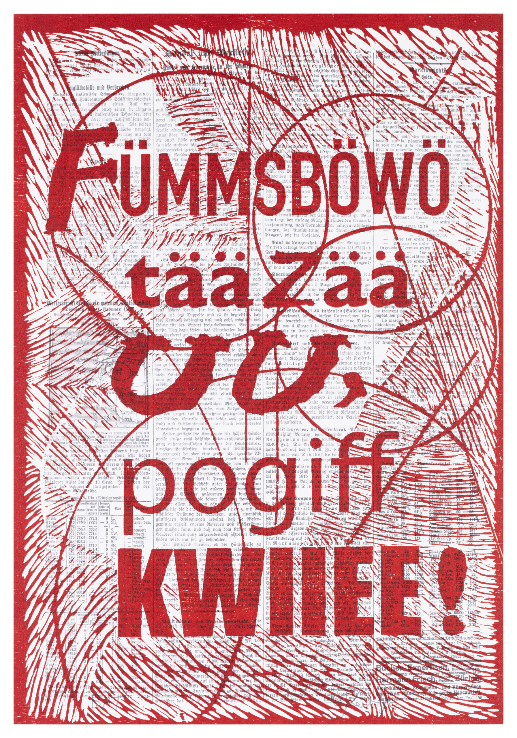 Fümmsböwö tää zää by William Kentridge