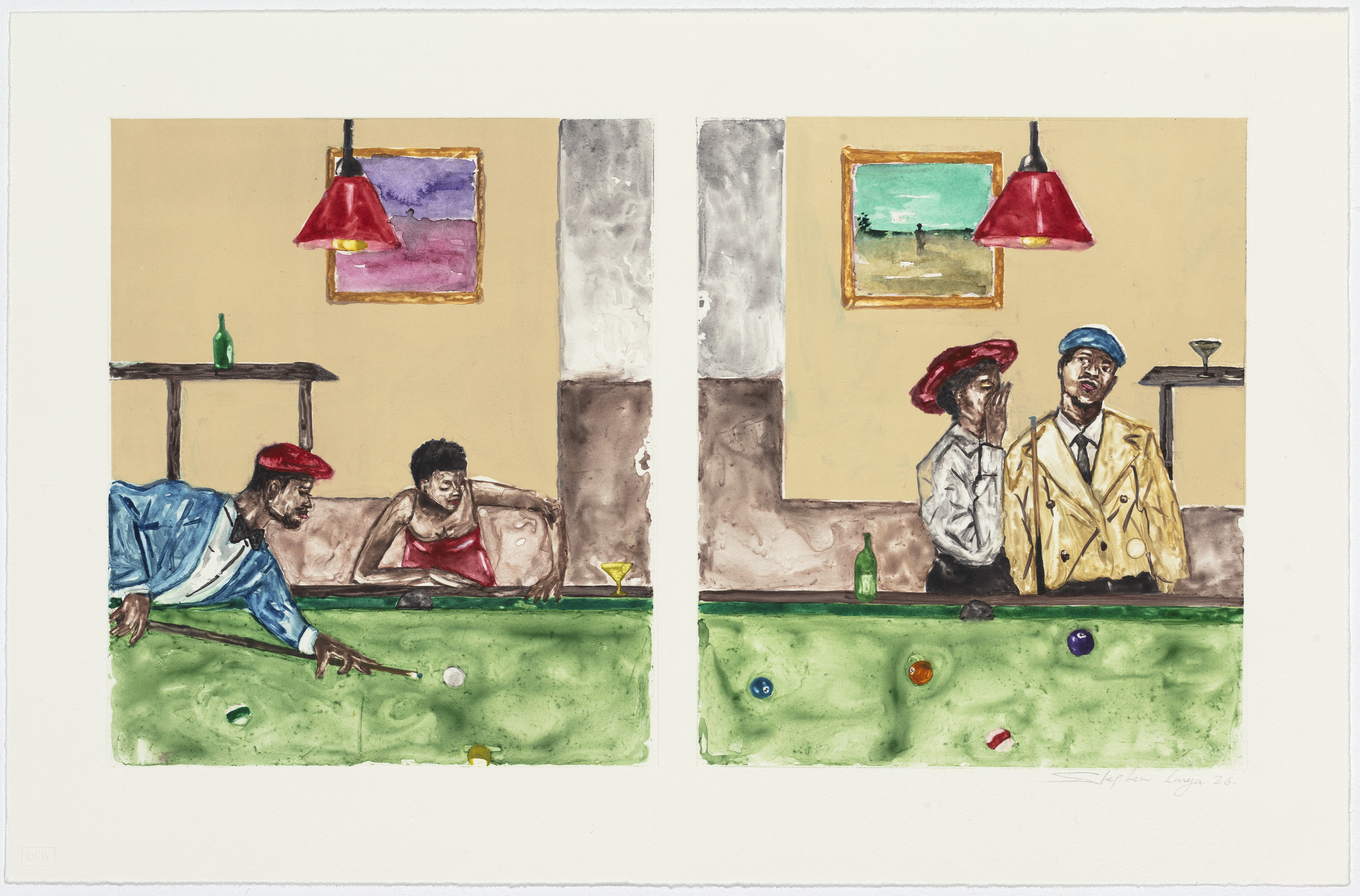 “He aims, she knows” by Stephen Langa