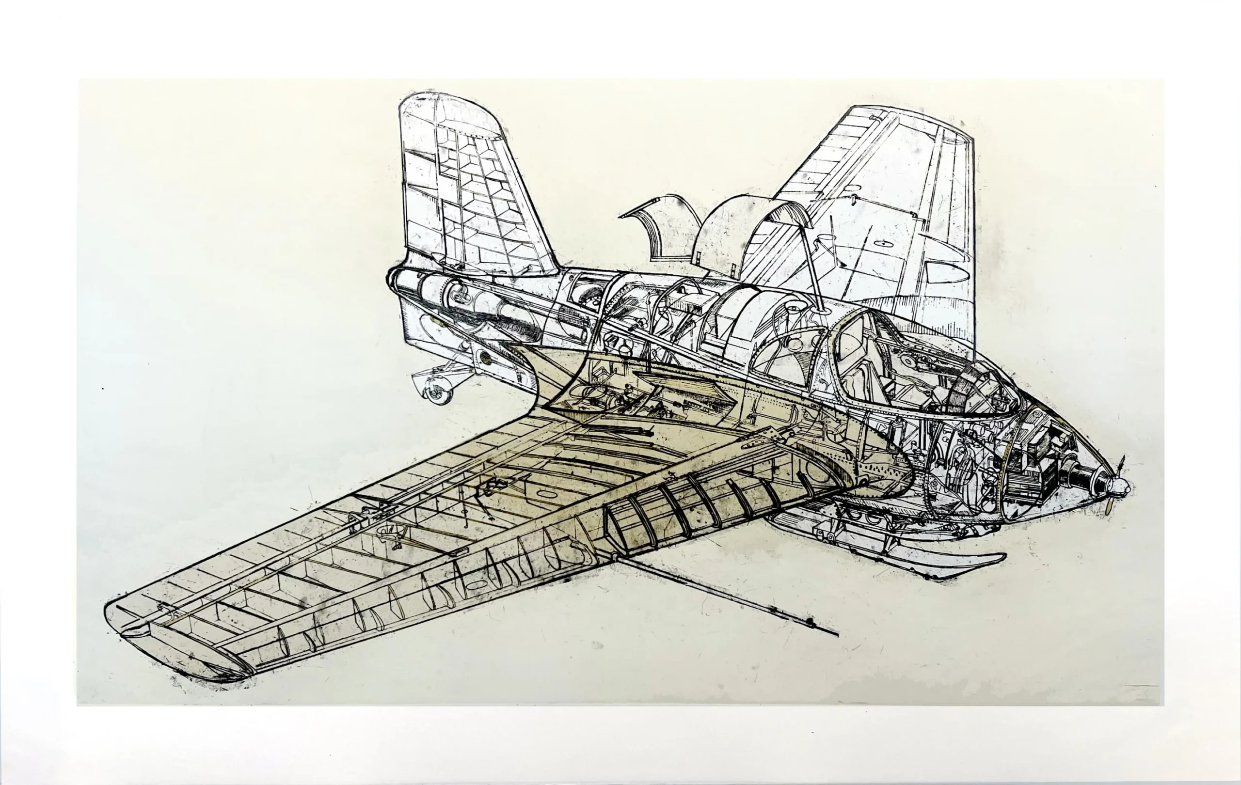 Rocket Plane by Lance Letscher