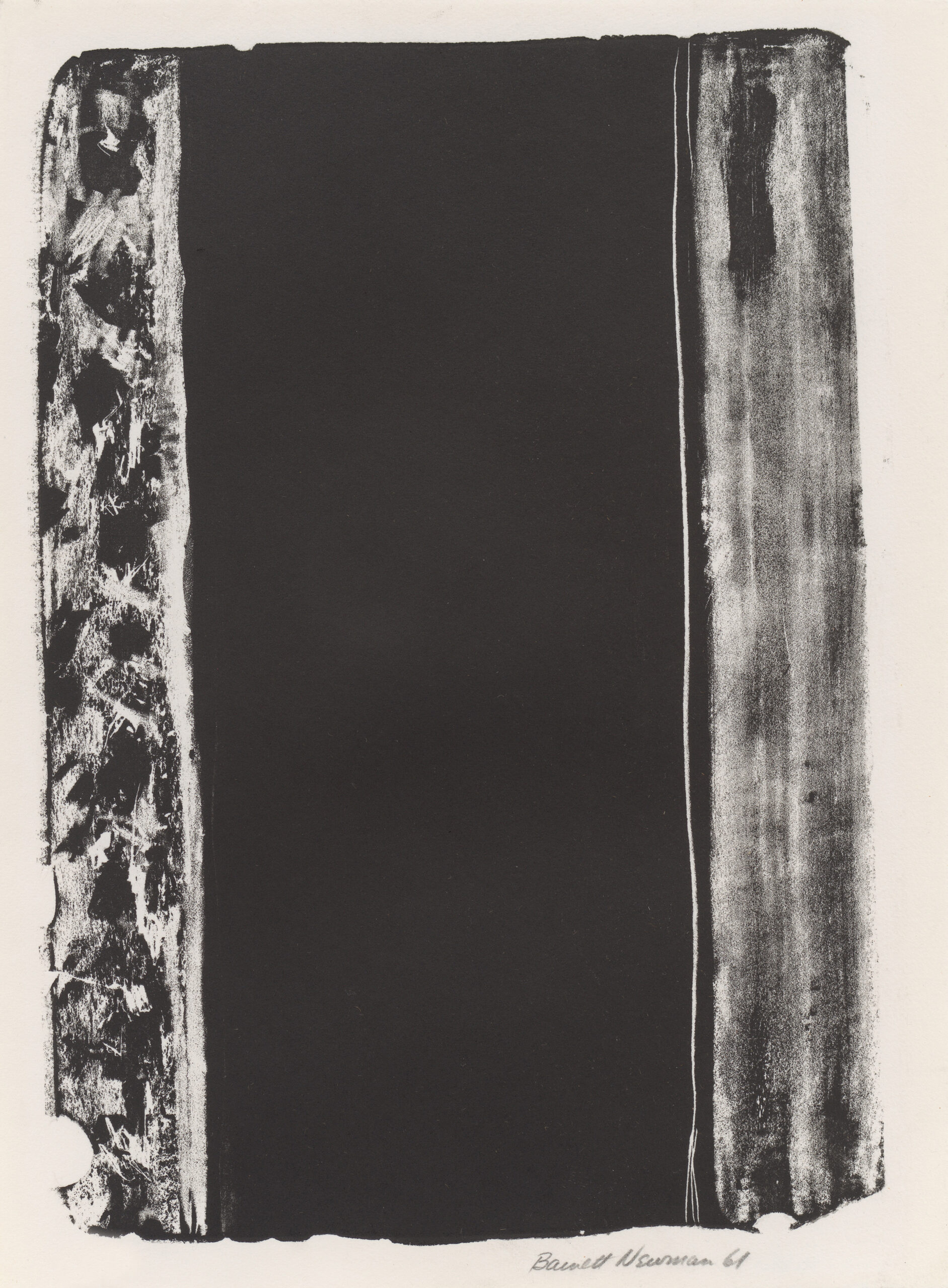 Untitled by Barnett Newman