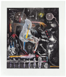 Layered Scene by Blessing Ngobeni at David Krut Projects