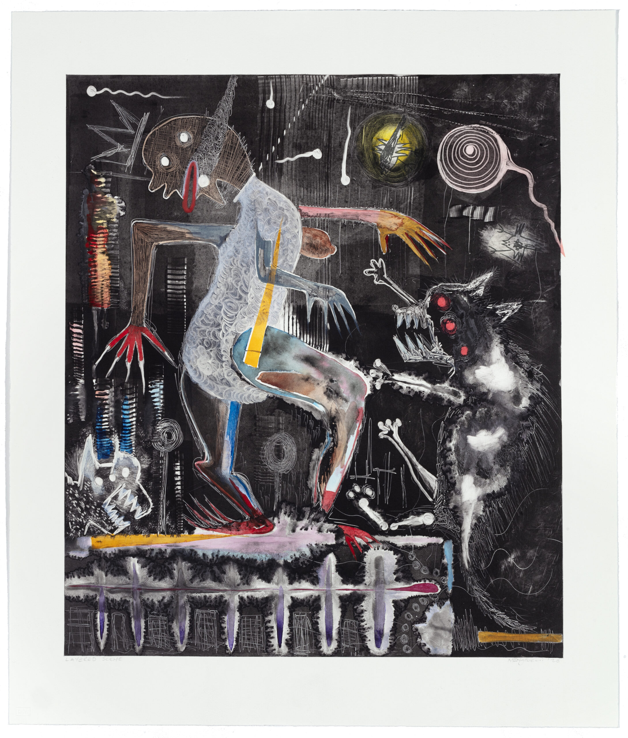 Layered Scene by Blessing Ngobeni