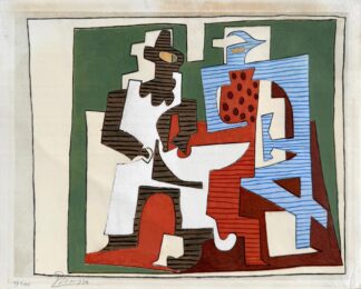 Pierrot et arlequin (Pierrot and Harlequin) by Pablo Picasso at Epicentrum Art Gallery