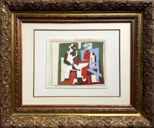 Pierrot et arlequin (Pierrot and Harlequin) by Pablo Picasso at Epicentrum Art Gallery