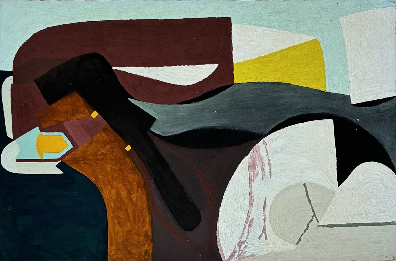 Untitled (Abstract #MS B32) by Maybelle Stamper