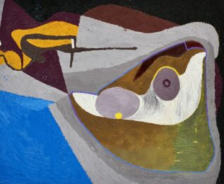 Untitled (Abstract #MRS D15) by Maybelle Stamper at Robert Fontaine Gallery