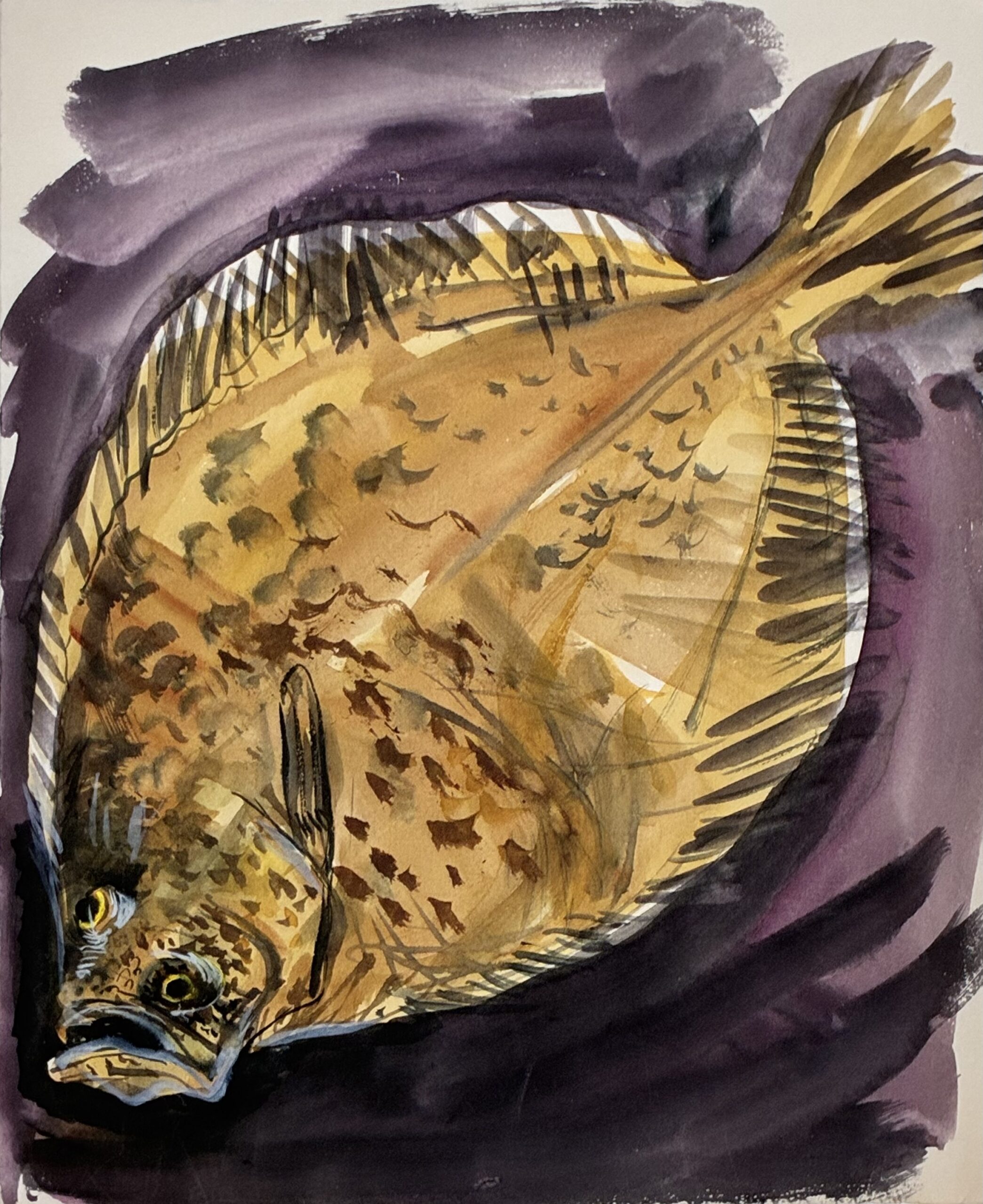 Flounder by Maybelle Stamper
