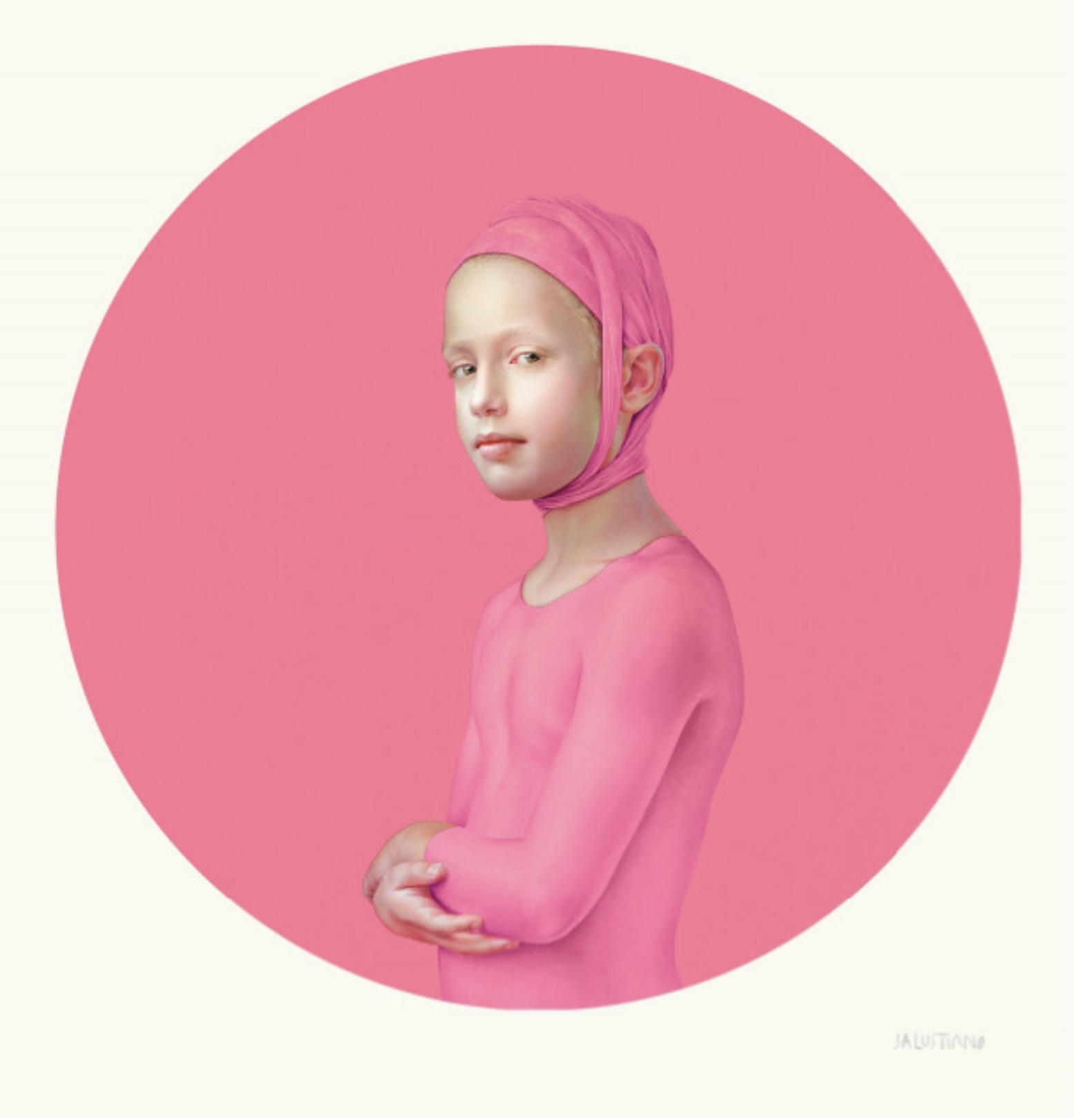 Roses. June. Stillness (Pink 1) by Salustiano