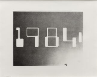 1984 by Ed Ruscha at Susan Sheehan Gallery