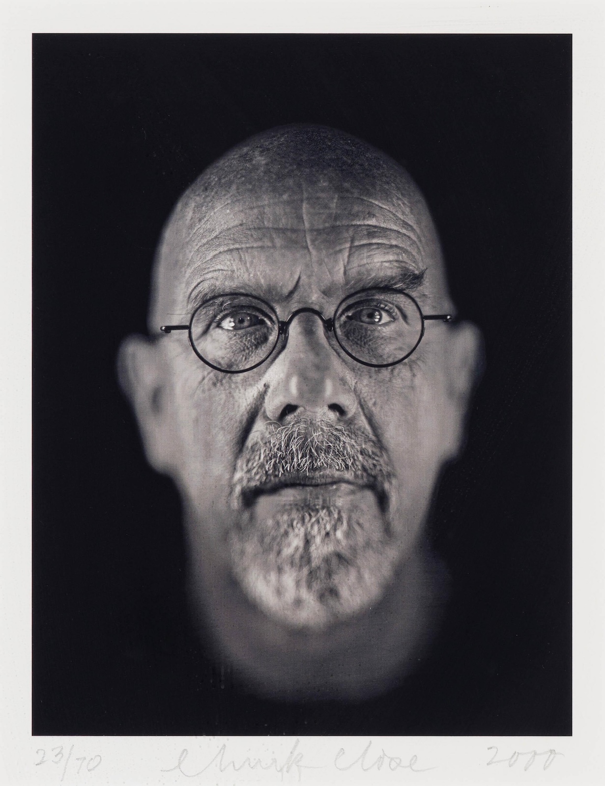 Self Portrait by Chuck Close