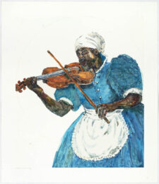 Concerto for Violin: A lullaby by Mary Sibande at David Krut Projects