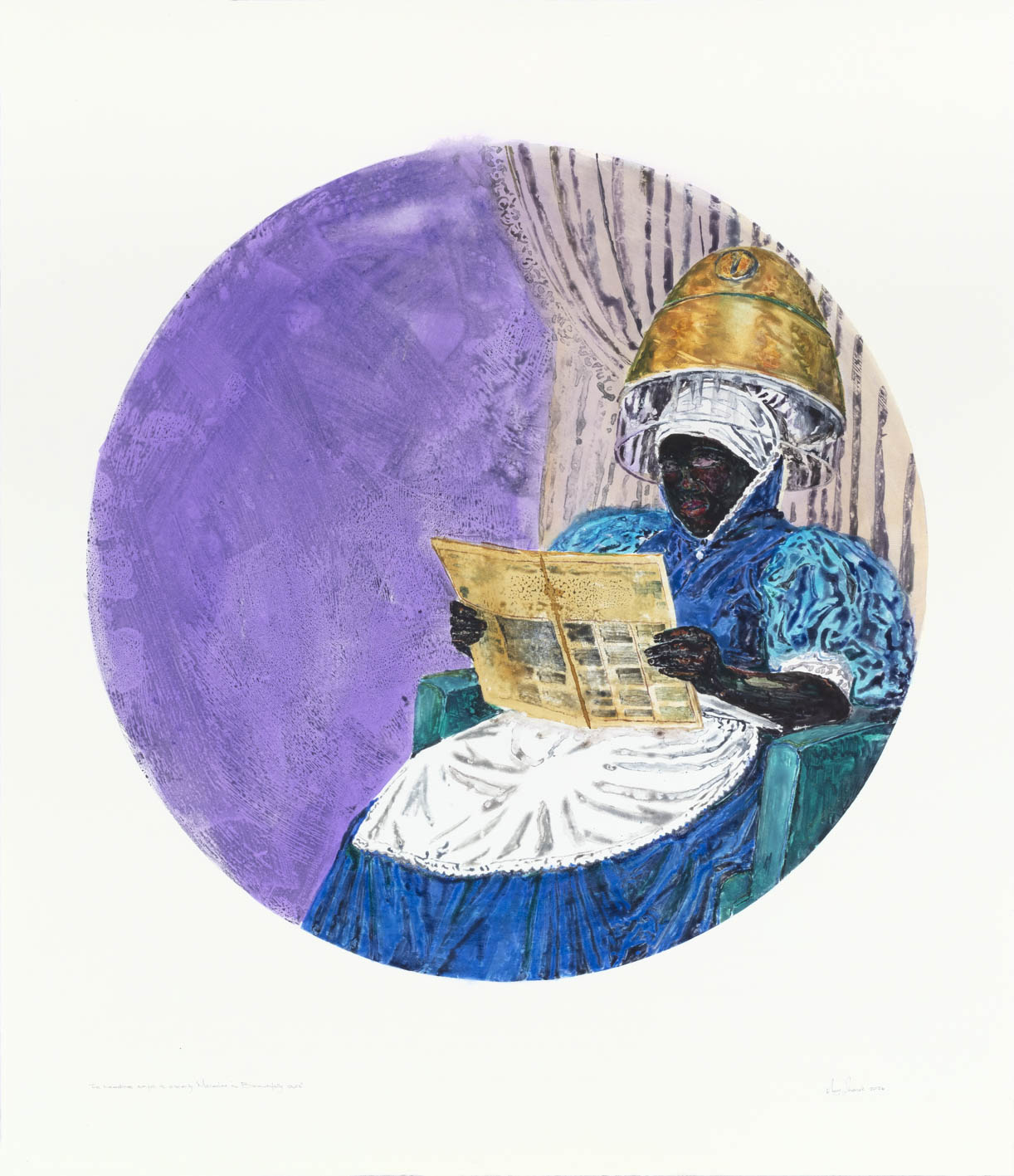 The headline says it clearly: Melanin is beautifully ours by Mary Sibande