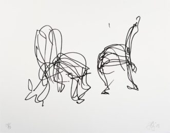 Sitonme from the Artists for Obama Portfolio by Frank Gehry at Hamilton-Selway Fine Art