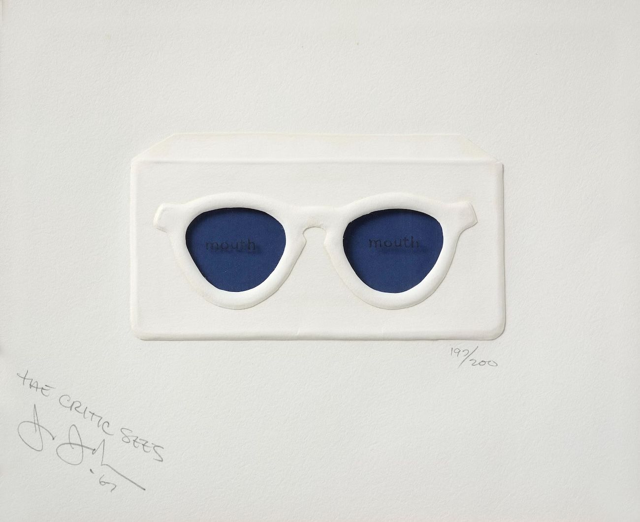 The Critic Sees by Jasper Johns