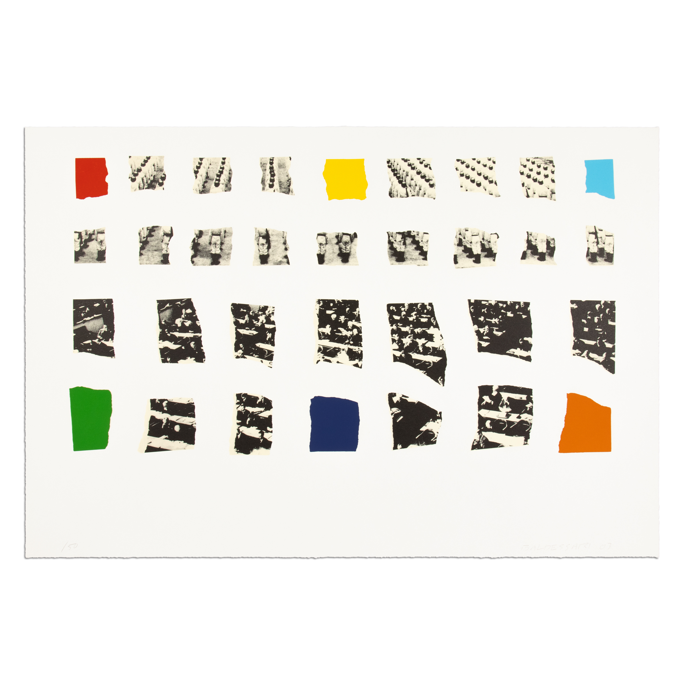 Two Assemblages (Opaque) by John Baldessari